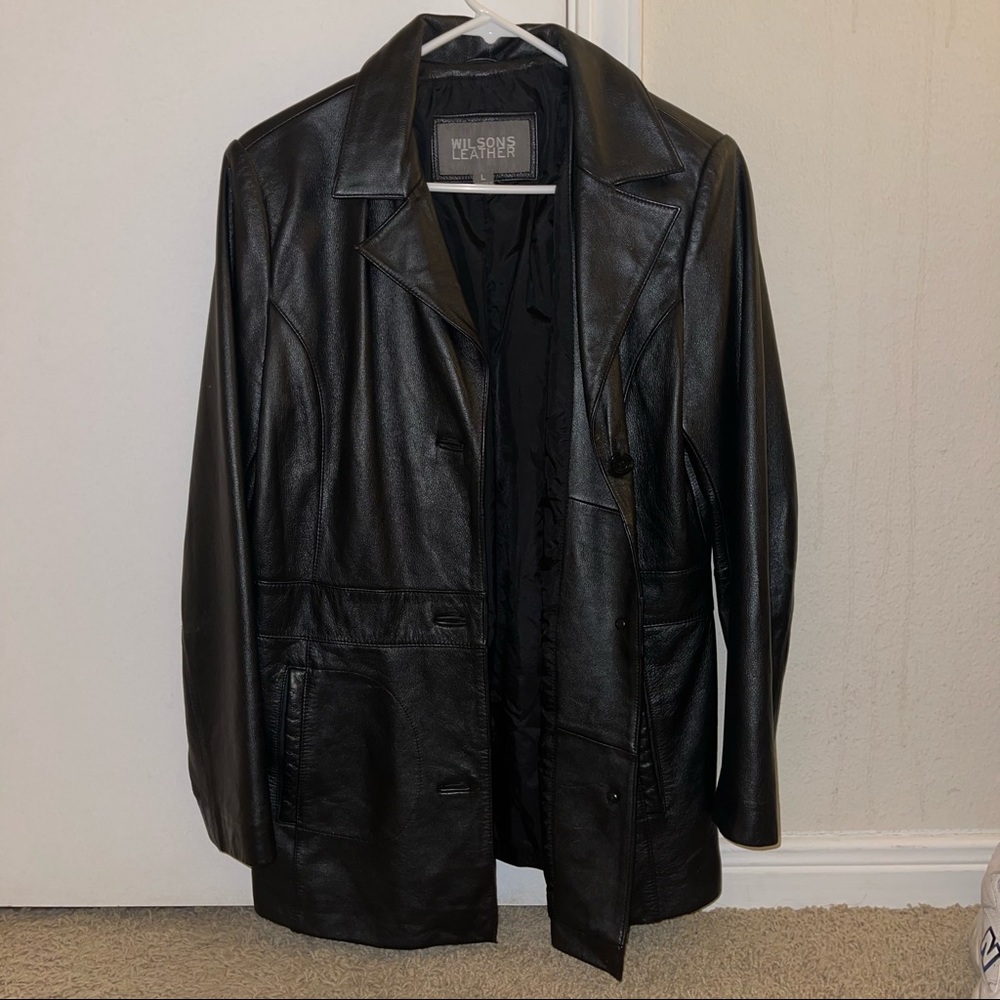 Wilson's leather blazer jacket